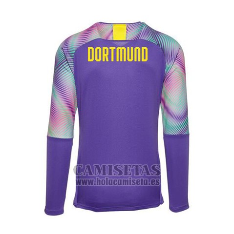 Camiseta Borussia Dortmund Portero Segunda Manga Larga 2019-2020